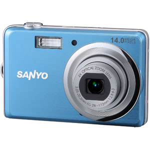 Sanyo 14MP Digital Camera w/ 4x Optical Zoom, 3.0